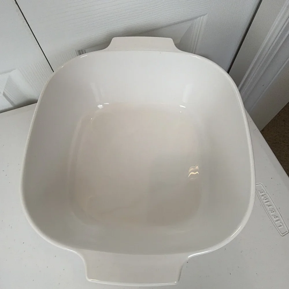 COOKMATES by Corning 5 Quart Covered Casserole KA-DO-5 With Pyrex Lid A12C